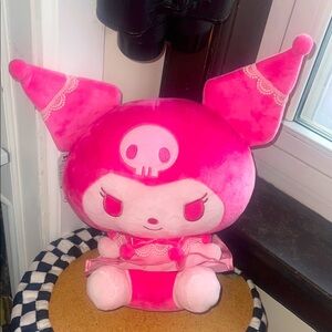 Kuromi by Sanrio Plush Hello Kitty And Friends Kuromi Pink Plush